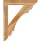 Ekena Millwork Olympic Slat Rough Sawn Bracket, Western Red Cedar, 4"W x 30"D x 36"H BKT04X30X36OLY06RWR - alternate 3